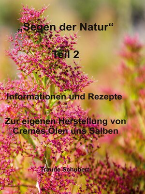 cover image of Segen der Natur